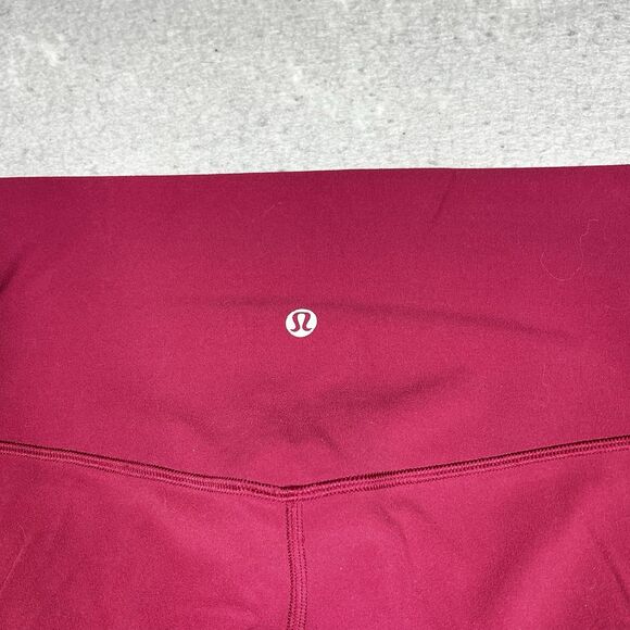 Lululemon Leggings Womens Size 8 Pink Align Crop Inseam 20” Athleisure - Picture 9 of 13